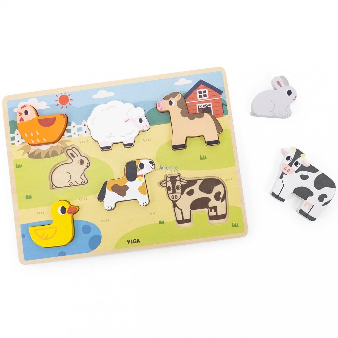 VIGA MEDINĖ DĖLIONĖ MONTESSORI 2IN1 GYVŪNAI FIGŪRĖLĖS, 44702 10 VIGA MEDINĖ DĖLIONĖ MONTESSORI 2IN1 GYVŪNAI FIGŪRĖLĖS, 44702 10