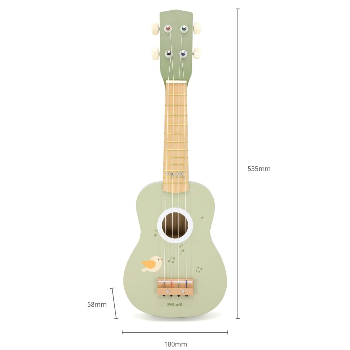 VIGA MEDINĖ VAIKIŠKA GITARA ŽALIA SU NATOMIS, 442750 3 VIGA MEDINĖ VAIKIŠKA GITARA ŽALIA SU NATOMIS, 442750 3