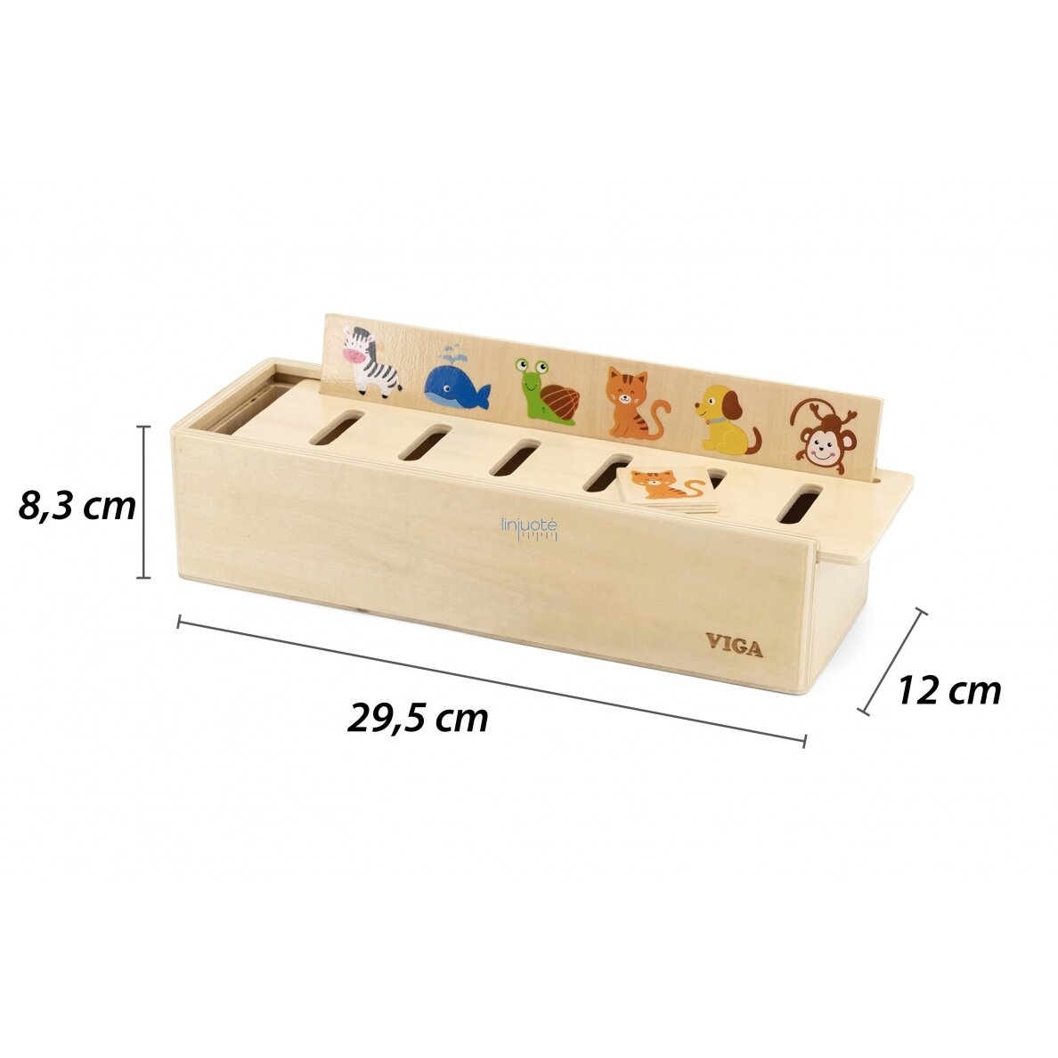 VIGA WOODEN EDUCATIONAL SORTER ŽAIDIMAS GYVŪNAI VAISIAI DARŽOVĖS MONTESSORI, 44503 2 VIGA WOODEN EDUCATIONAL SORTER ŽAIDIMAS GYVŪNAI VAISIAI DARŽOVĖS MONTESSORI, 44503 2