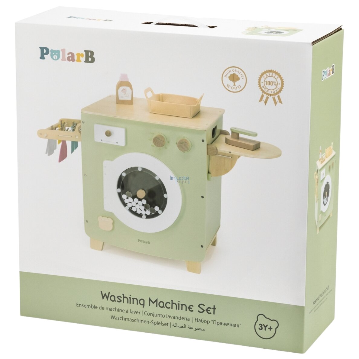 VIGA POLARB MEDINĖ SKALBYKLĖ SU PRIEDAIS, 44246 12