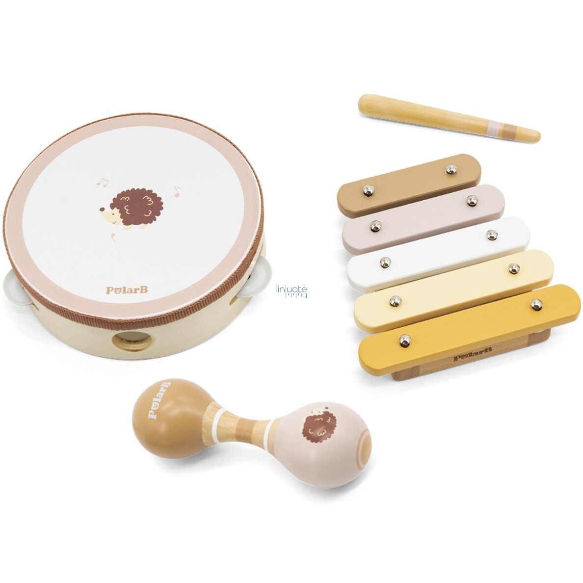 VIGA POLARB MUZIKINIŲ INSTRUMENTŲ RINKINYS SU EŽIUKU, 44233N 2