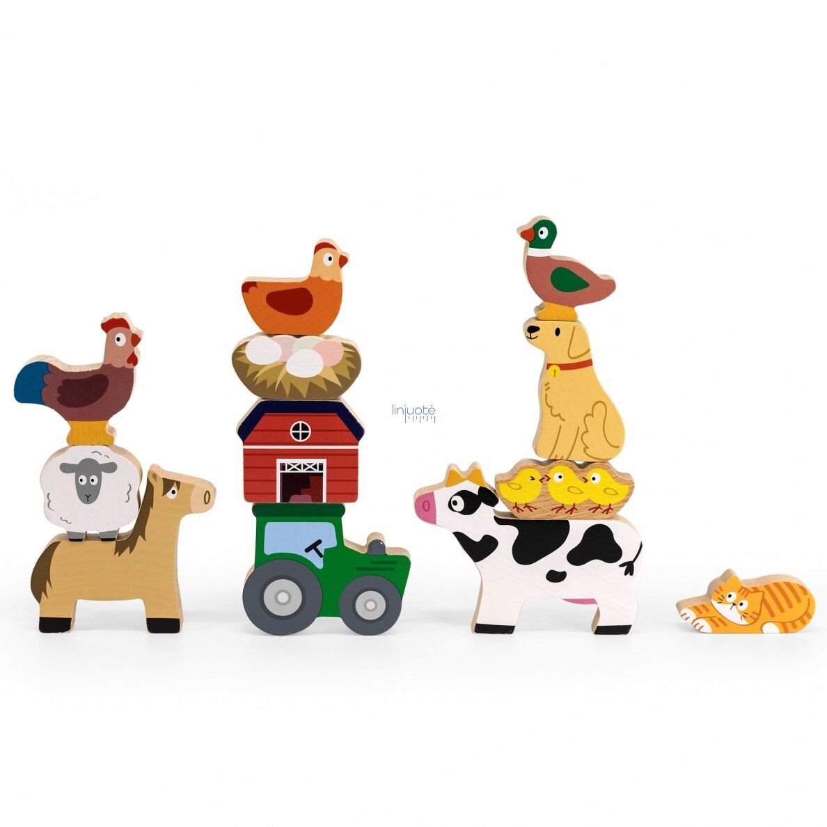 VIGA DĖLIONĖS ŪKIO GYVŪNAI "BALANCING FARM ANIMALS", 44706 1 VIGA DĖLIONĖS ŪKIO GYVŪNAI "BALANCING FARM ANIMALS", 44706 1
