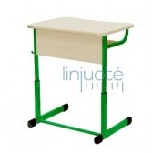 Vienvietis mokyklis stalas, žalias 6308311