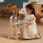 Vaikiška maitinimo kėdutė lėlėms 442370
