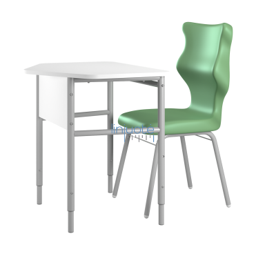 Vienvietis mokyklinis komplektas su reg. stalu bei spalvota ergonomine kėde LIN47116KMPL Vienvietis mokyklinis komplektas su reg. stalu bei spalvota ergonomine kėde LIN47116KMPL
