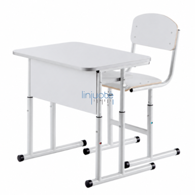 Vienvietis mokyklinis reg. aukščio komplektas, LIN30301 Vienvietis mokyklinis reg. aukščio komplektas, LIN30301