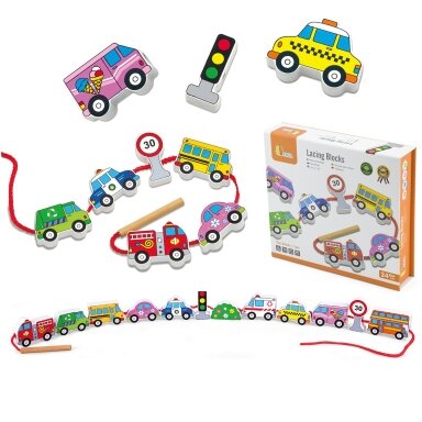 VIGA MEDINIS VERPALŲ IR AUTOMOBILIŲ MONTESSORI ŽAIDIMAS, 59851N VIGA MEDINIS VERPALŲ IR AUTOMOBILIŲ MONTESSORI ŽAIDIMAS, 59851N