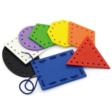 VIGA Mediniai Formos vėrimui ir rišimui Montessori, 50538N