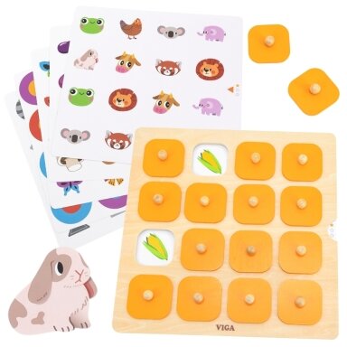 VIGA ATMINTIES ŽAIDIMAS ATSPĖK PAVEIKSLĖLIUS 10 KORTŲ MONTESSORI, 44640N VIGA ATMINTIES ŽAIDIMAS ATSPĖK PAVEIKSLĖLIUS 10 KORTŲ MONTESSORI, 44640N
