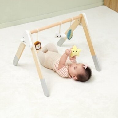 Viga PolarB Baby Gym" treniruoklių stovas, 44085 Viga PolarB Baby Gym" treniruoklių stovas, 44085