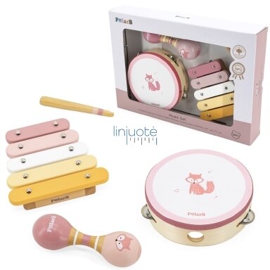 MEDINIS MUZIKOS INSTRUMENTŲ RINKINYS, 3 EL, 44214N MEDINIS MUZIKOS INSTRUMENTŲ RINKINYS, 3 EL, 44214N