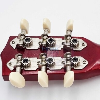 Viga Medinė Vaikiška Gitara 21 colio, 6 stygų, Natūrali 50692 5
