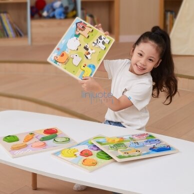 VIGA MEDINĖ DĖLIONĖ MONTESSORI 2IN1 GYVŪNAI FIGŪRĖLĖS, 44702 1 VIGA MEDINĖ DĖLIONĖ MONTESSORI 2IN1 GYVŪNAI FIGŪRĖLĖS, 44702 1