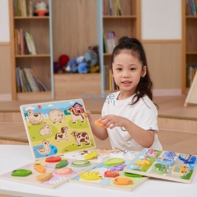 VIGA MEDINĖ DĖLIONĖ MONTESSORI 2IN1 GYVŪNAI FIGŪRĖLĖS, 44702 2 VIGA MEDINĖ DĖLIONĖ MONTESSORI 2IN1 GYVŪNAI FIGŪRĖLĖS, 44702 2