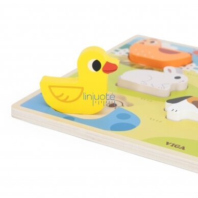VIGA MEDINĖ DĖLIONĖ MONTESSORI 2IN1 GYVŪNAI FIGŪRĖLĖS, 44702 9 VIGA MEDINĖ DĖLIONĖ MONTESSORI 2IN1 GYVŪNAI FIGŪRĖLĖS, 44702 9