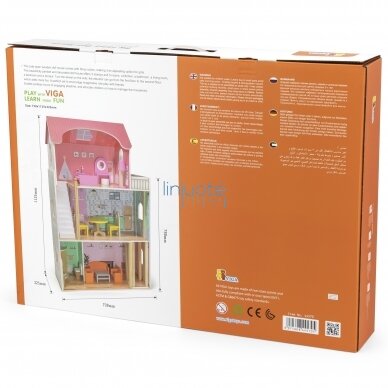 DIDELIS MEDINIS LĖLIŲ NAMELIS, 44570 13 DIDELIS MEDINIS LĖLIŲ NAMELIS, 44570 13