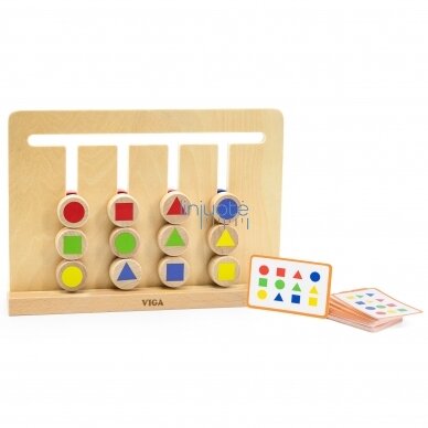 VIGA MONTESSORI LOGINIS SPALVŲ ŽAIDIMAS, 44707 1