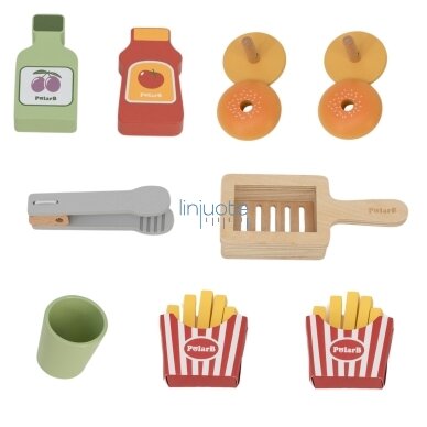 VIGA Mini Parduotuvė su Mėsainiais – Kūrybiniams Vaidmenų Žaidimas 44280 2 VIGA Mini Parduotuvė su Mėsainiais – Kūrybiniams Vaidmenų Žaidimas 44280 2
