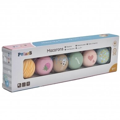MEDINIS MACARONS SAUSAINIŲ PJAUSTYMO RINKINYS, 6 EL, 44087 3