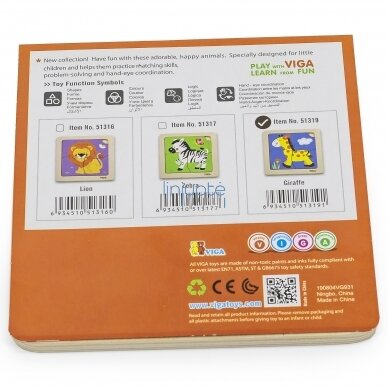 Dėlionė "Žirafa" 51319 5 Dėlionė "Žirafa" 51319 5