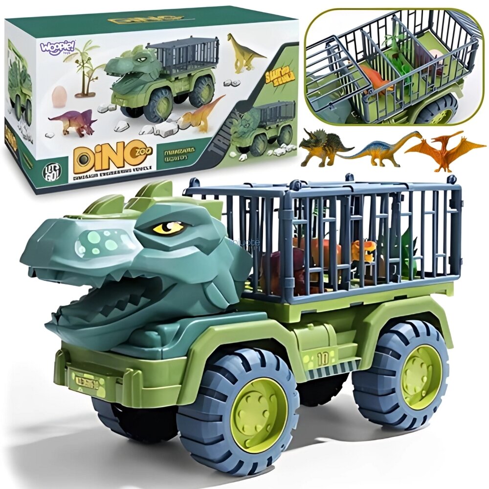 WOOPIE Sunkvežimis Dinozauras Transporteris Figūrėlės, 57420 WOOPIE Sunkvežimis Dinozauras Transporteris Figūrėlės, 57420
