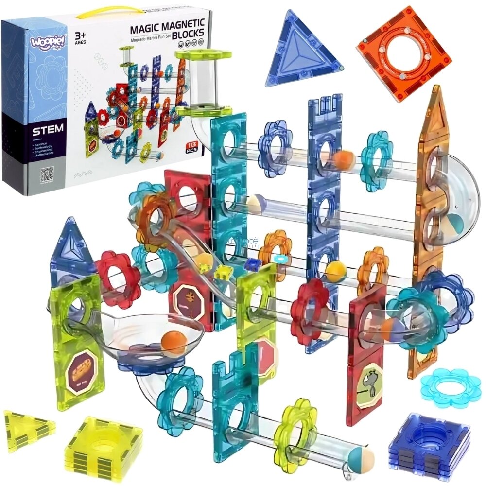WOOPIE MAGNETINIAI KONSTRUKCINIAI 3D RINKINYS EDUKACINIS RUTULIO TAKELIS 113 DALIŲ, 55945 WOOPIE MAGNETINIAI KONSTRUKCINIAI 3D RINKINYS EDUKACINIS RUTULIO TAKELIS 113 DALIŲ, 55945