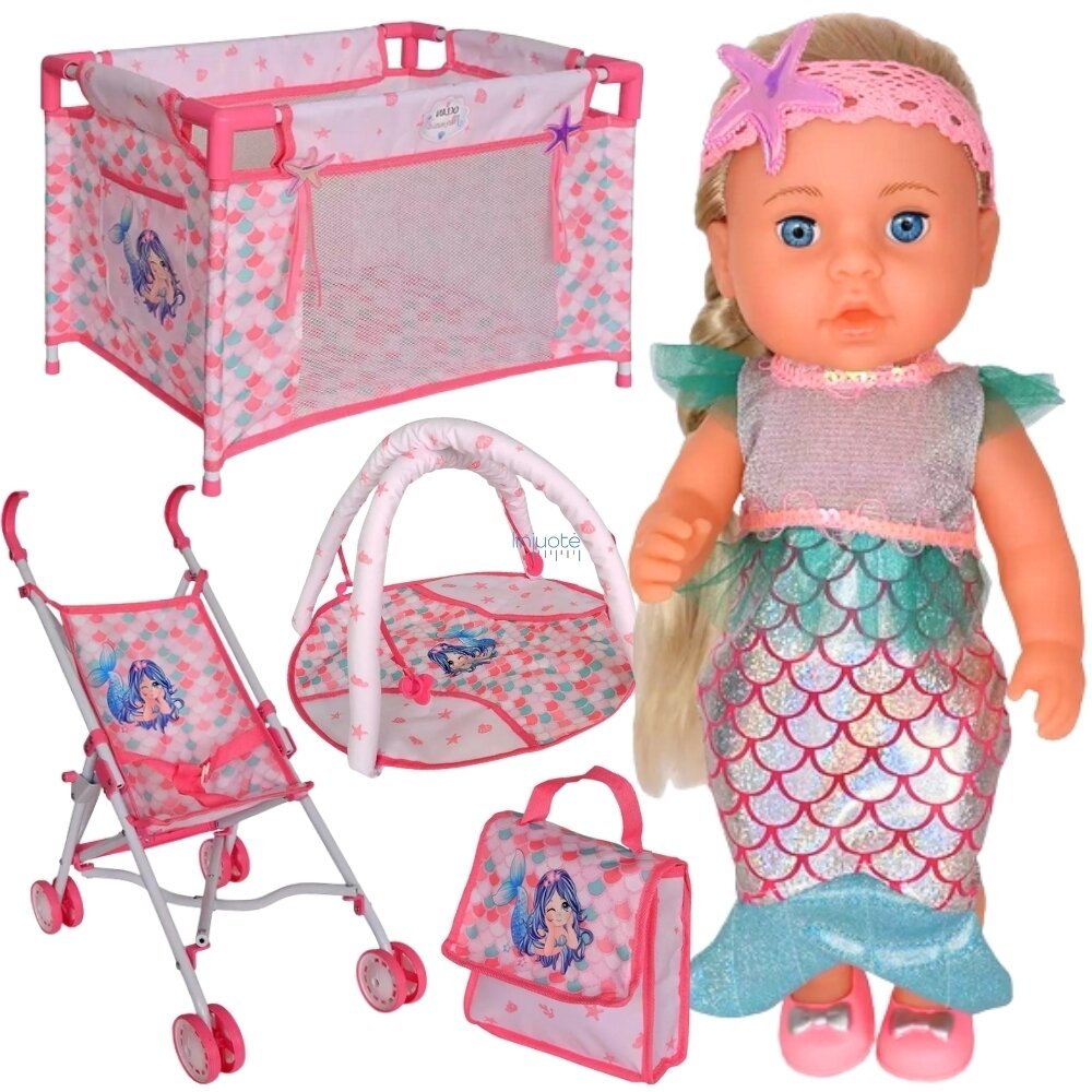 WOOPIE ROYAL Kūdikio Mermaid lėlė su 18 Priedais, 56331