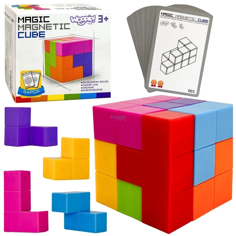 WOOPIE DĖLIONĖ TETRIS KUBAS SU KORTŲ RINKINIU, 53217 WOOPIE DĖLIONĖ TETRIS KUBAS SU KORTŲ RINKINIU, 53217