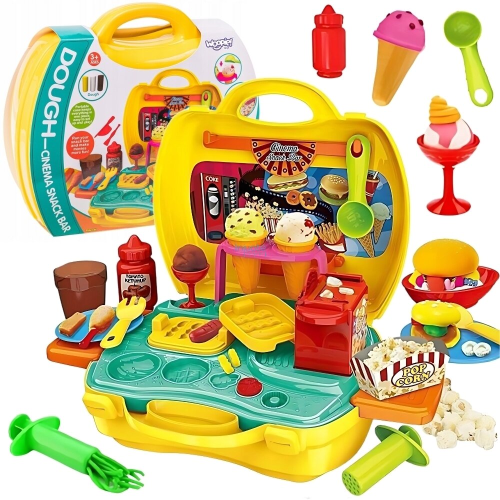 WOOPIE Rinkinys Užkandžių Gamybai iš Modelino 56492 WOOPIE Rinkinys Užkandžių Gamybai iš Modelino 56492