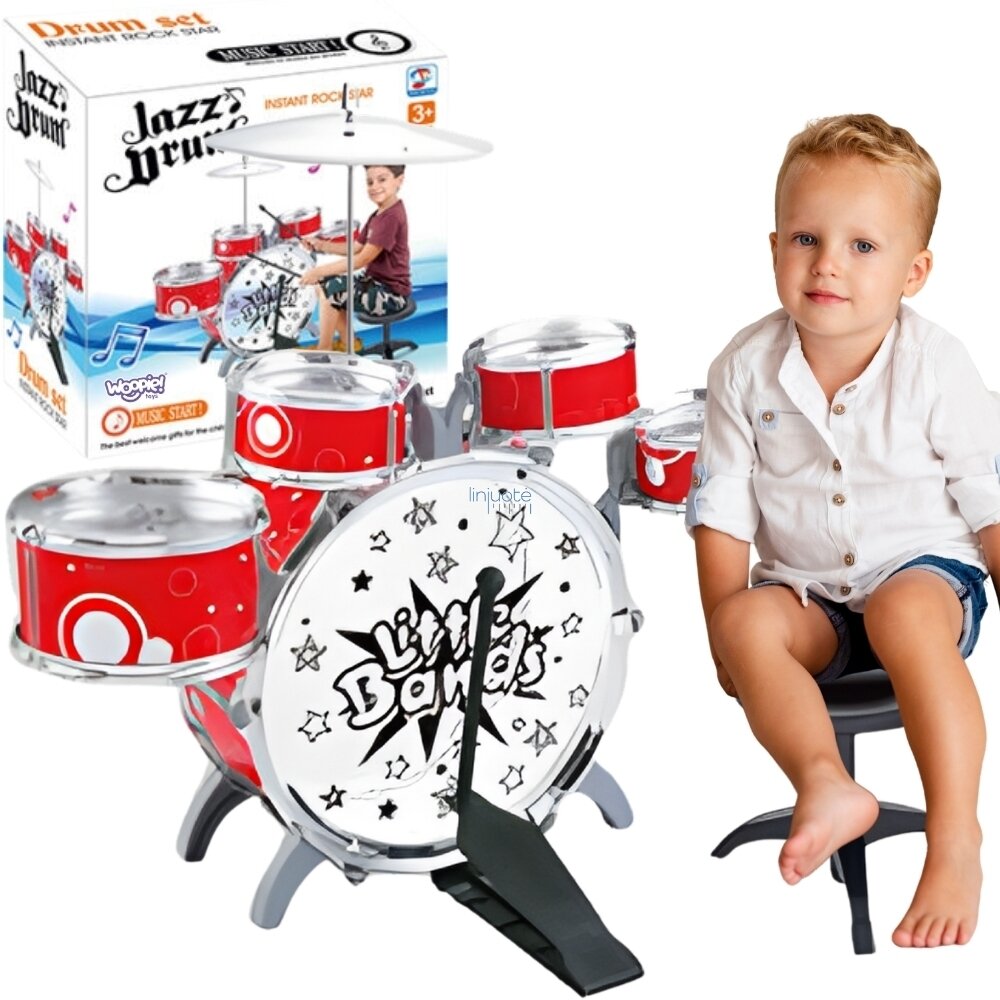 WOOPIE Mušamųjų Instrumentų Rinkinys – Muzikos Pažinimui 56720