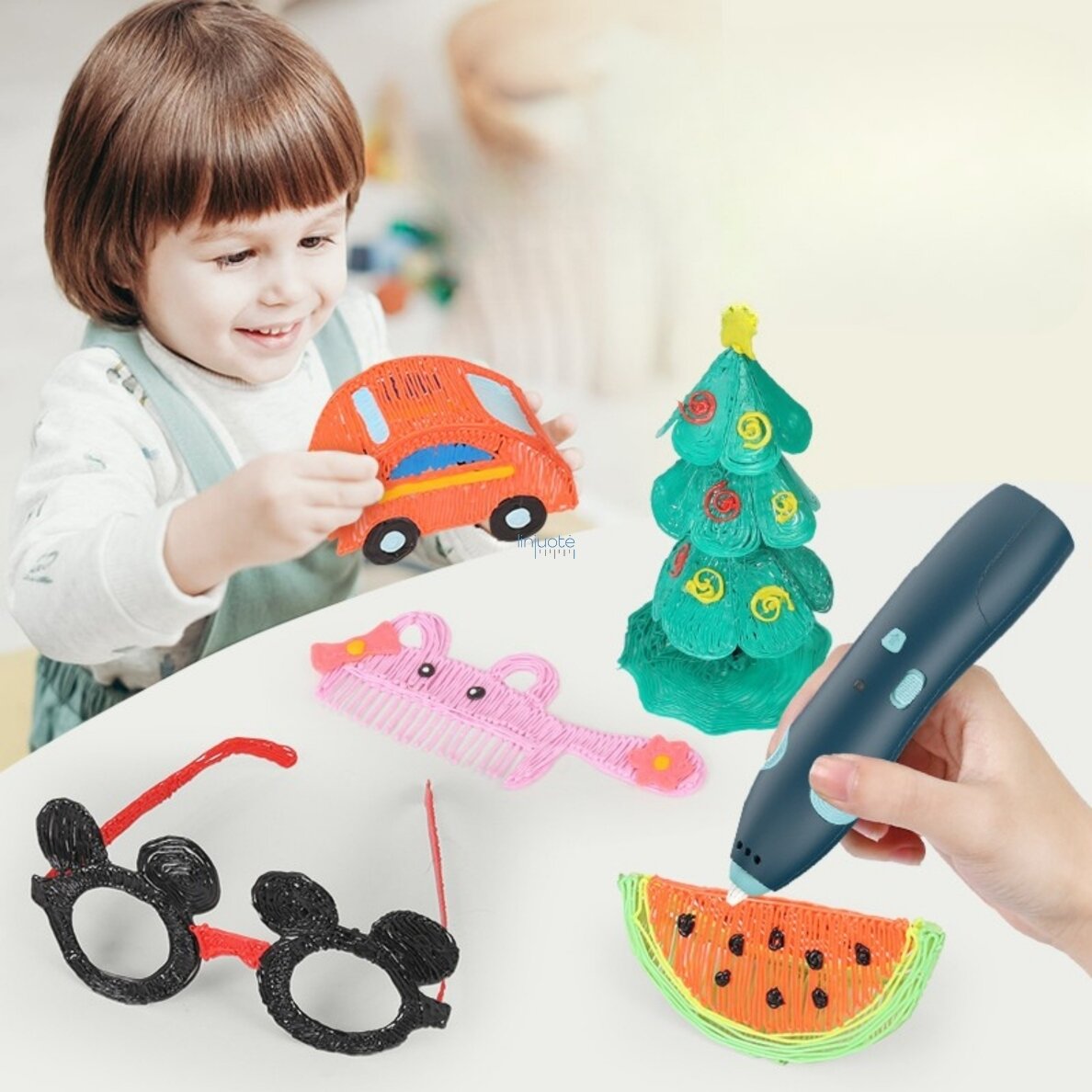 3D Pieštukas, įkraunamas USB 5618 2 3D Pieštukas, įkraunamas USB 5618 2