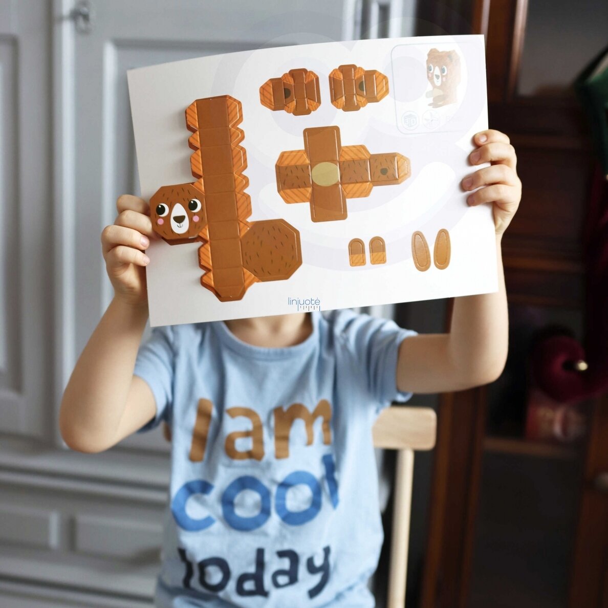 WOOPIE ART&FUN 3D DIY ORIGAMI KŪRYBINIS RINKINYS 10 GYVŪNŲ, 44947 18