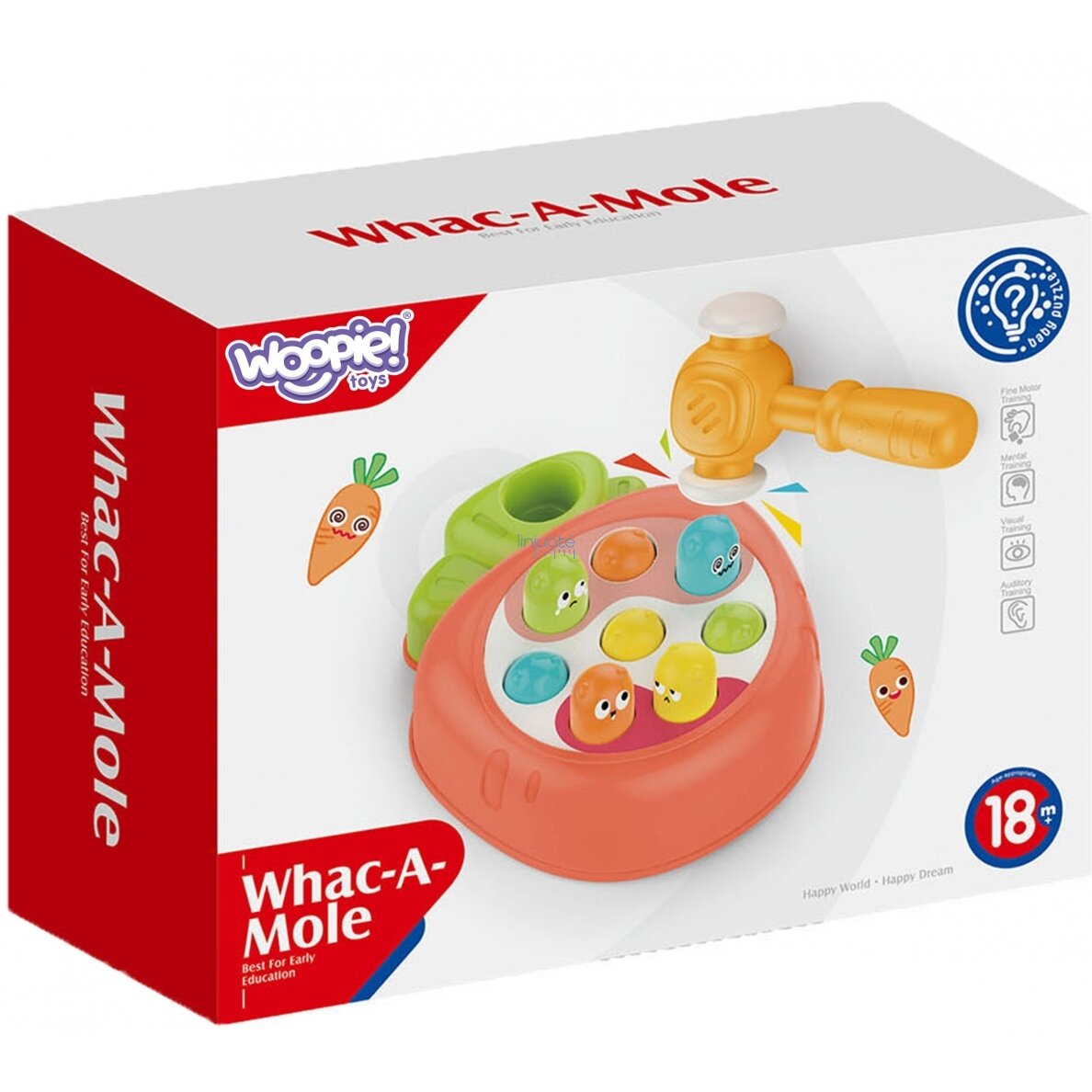 BABY ARKADINIS ŽAIDIMAS PATAIKYK Į KURMĮ, 47184 4 BABY ARKADINIS ŽAIDIMAS PATAIKYK Į KURMĮ, 47184 4