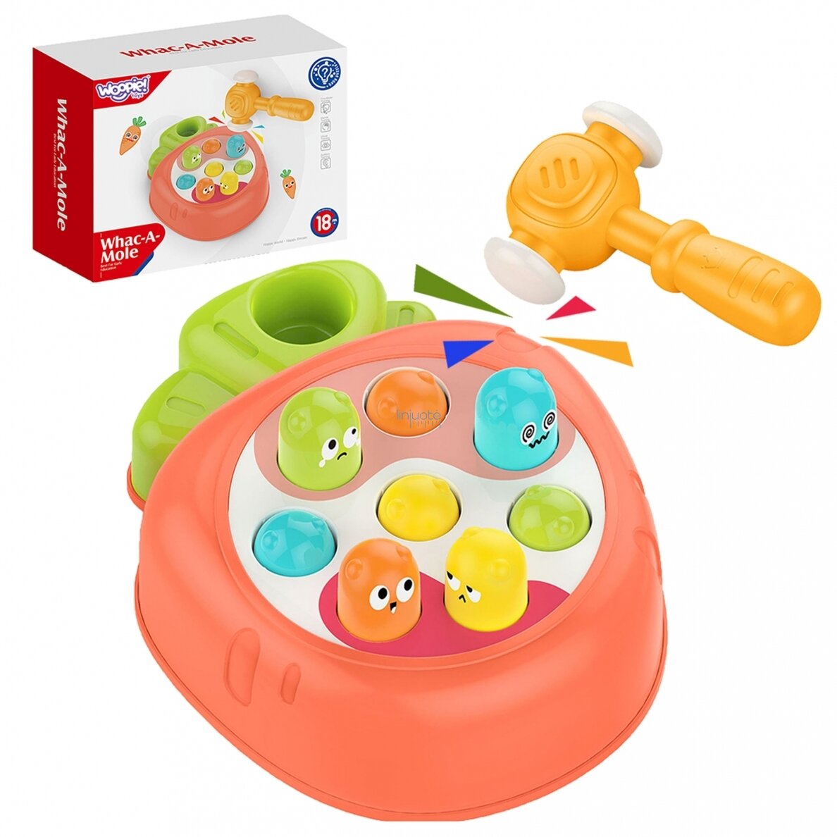 BABY ARKADINIS ŽAIDIMAS PATAIKYK Į KURMĮ, 47184 BABY ARKADINIS ŽAIDIMAS PATAIKYK Į KURMĮ, 47184