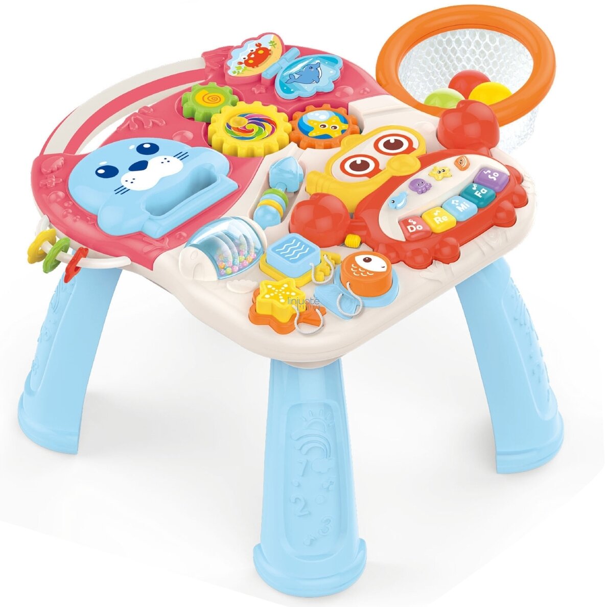 WOOPIE BABY Stumdomas Vežimėlis Edukacinis Stalas Pasivažinėjimui 4in1 2 WOOPIE BABY Stumdomas Vežimėlis Edukacinis Stalas Pasivažinėjimui 4in1 2