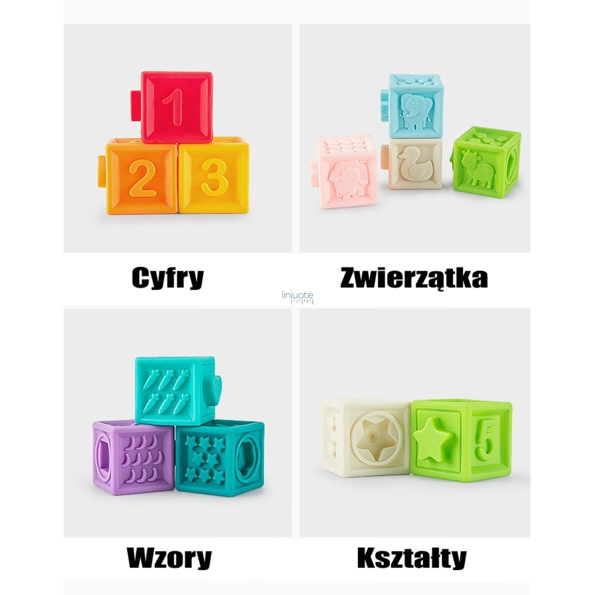 WOOPIE BABY JUTIKLINIAI DĖLIONĖS ŽIEDAI, GARSAS, MOKYMASIS SKAIČIUOTI 20 EL., 45890 6 WOOPIE BABY JUTIKLINIAI DĖLIONĖS ŽIEDAI, GARSAS, MOKYMASIS SKAIČIUOTI 20 EL., 45890 6