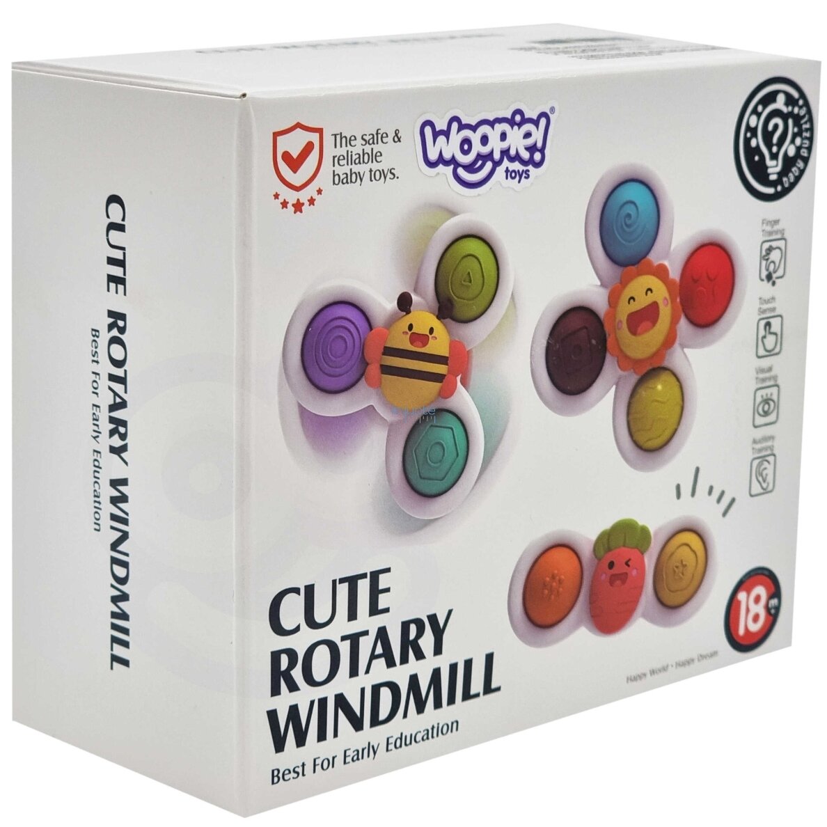 WOOPIE BABY 3-in-1 Sensorinis Edukacinis Suktukas 45739 13