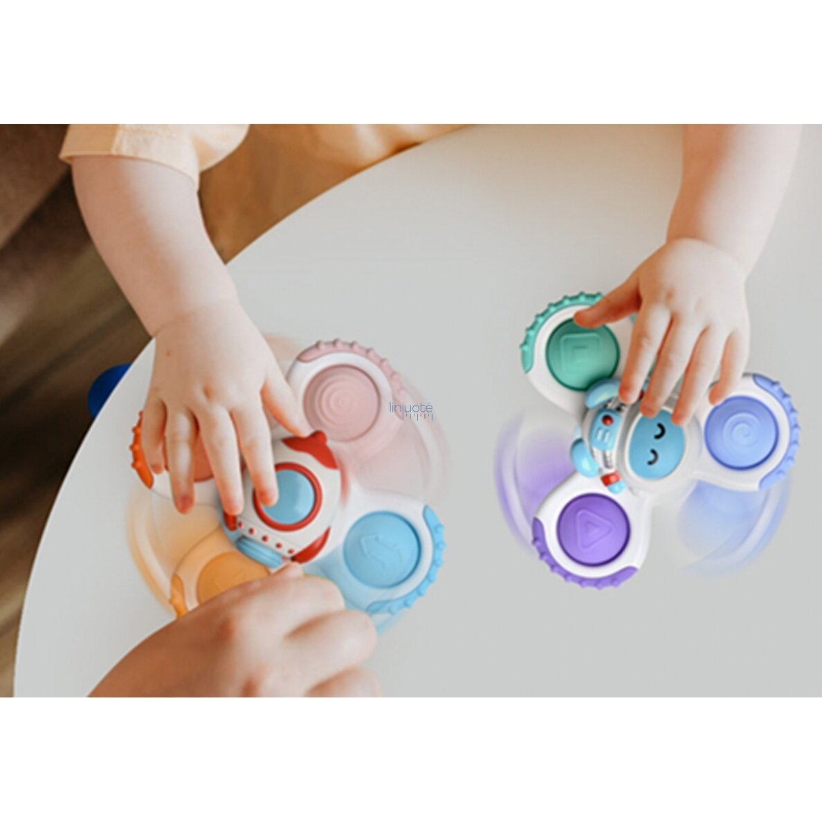 BABY SENSORINĖ PRIEMONĖ - SUKAMASIS SPINNERIS POP IT,3 vnt., 47955 1 BABY SENSORINĖ PRIEMONĖ - SUKAMASIS SPINNERIS POP IT,3 vnt., 47955 1