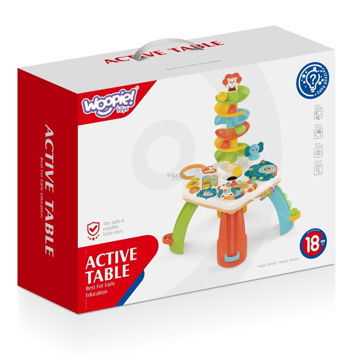 WOOPIE BABY MOKYMOSI STALIUKAS ACTIVE TABLE, 49379 6