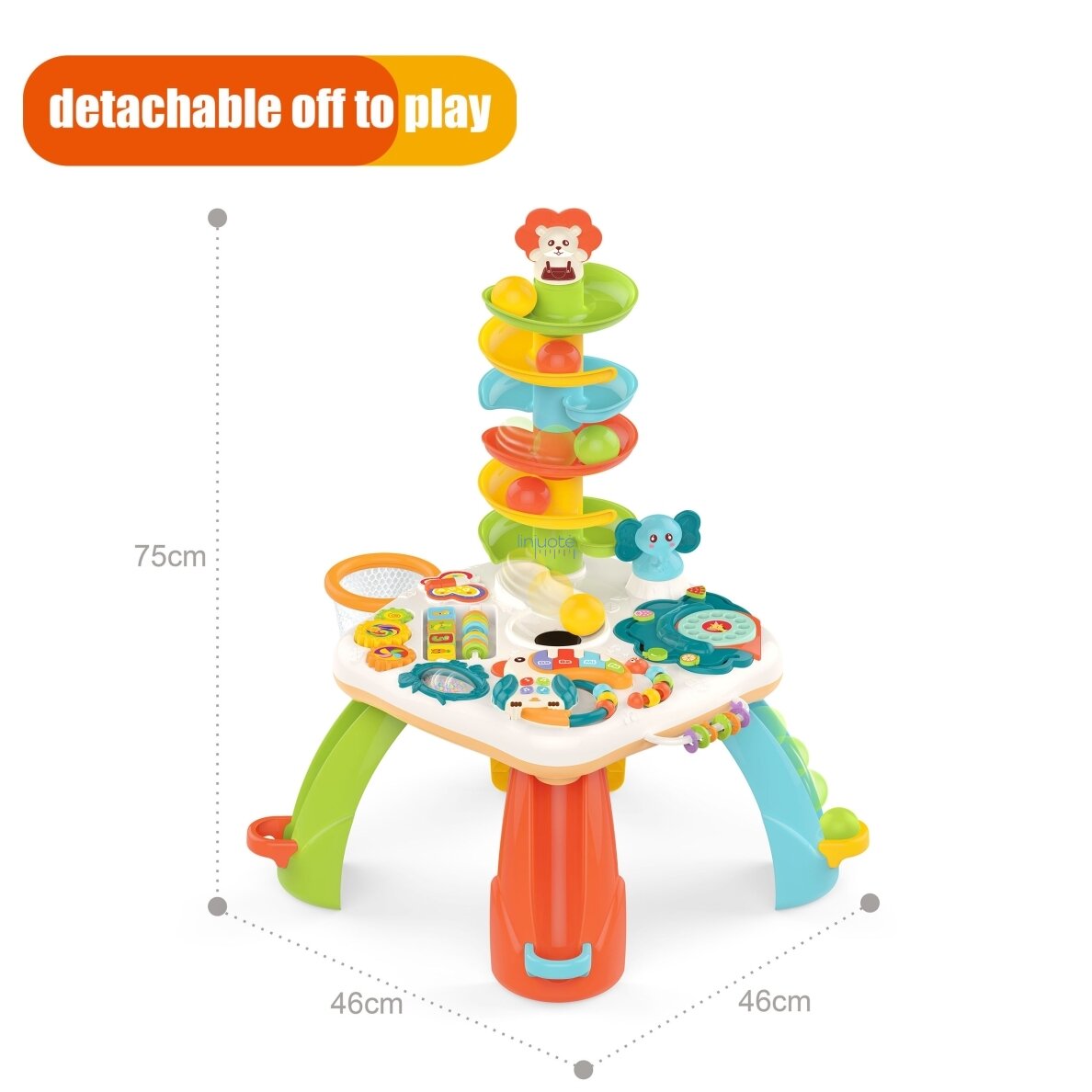 WOOPIE BABY MOKYMOSI STALIUKAS ACTIVE TABLE, 49379 5