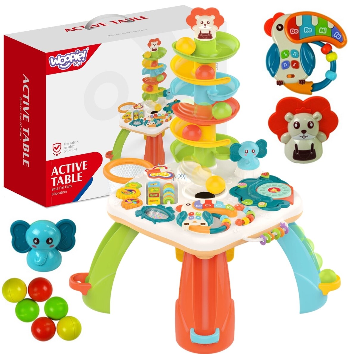 WOOPIE BABY MOKYMOSI STALIUKAS ACTIVE TABLE, 49379
