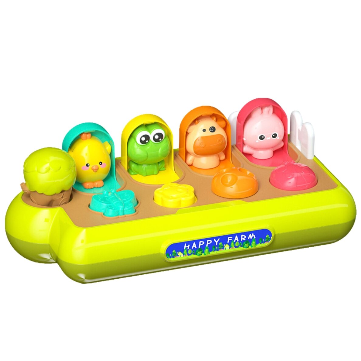 WOOPIE BABY Mokomasis Žaislas Iššokantys Gyvūnėliai Laiminga Ferma POP-UP 11 WOOPIE BABY Mokomasis Žaislas Iššokantys Gyvūnėliai Laiminga Ferma POP-UP 11