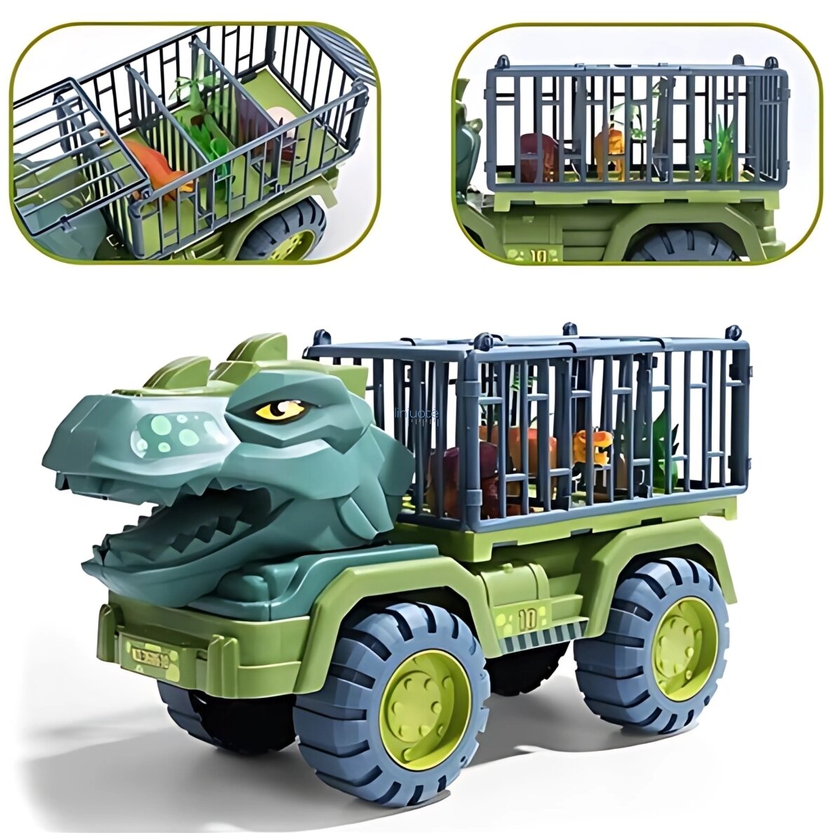 WOOPIE Sunkvežimis Dinozauras Transporteris Figūrėlės, 57420 4 WOOPIE Sunkvežimis Dinozauras Transporteris Figūrėlės, 57420 4