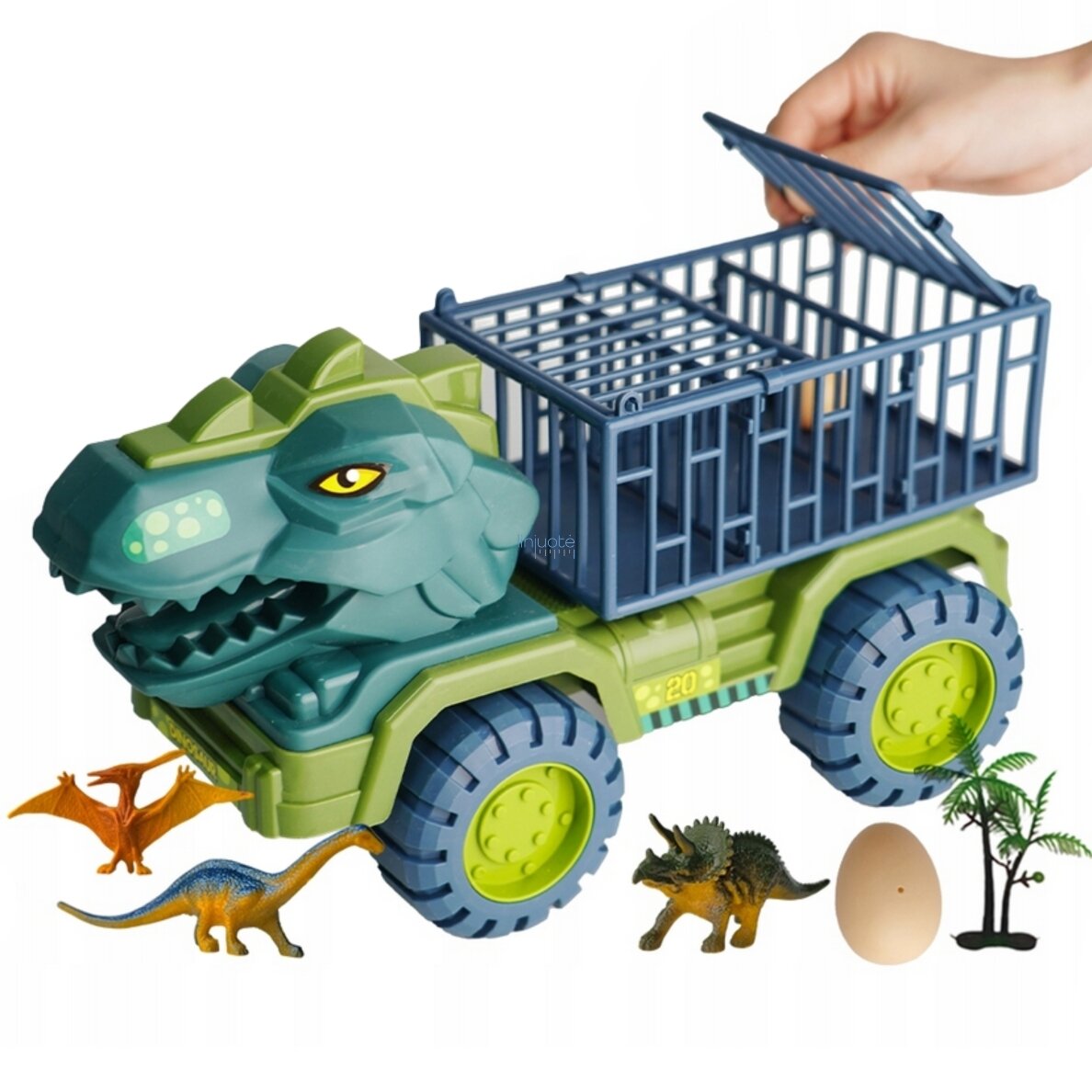 WOOPIE Sunkvežimis Dinozauras Transporteris Figūrėlės, 57420 8