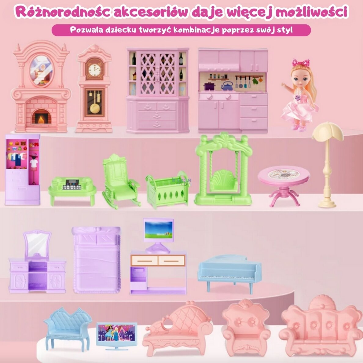 WOOPIE Vilos Sodo Namelis su 156 detalių, 57000 3 WOOPIE Vilos Sodo Namelis su 156 detalių, 57000 3