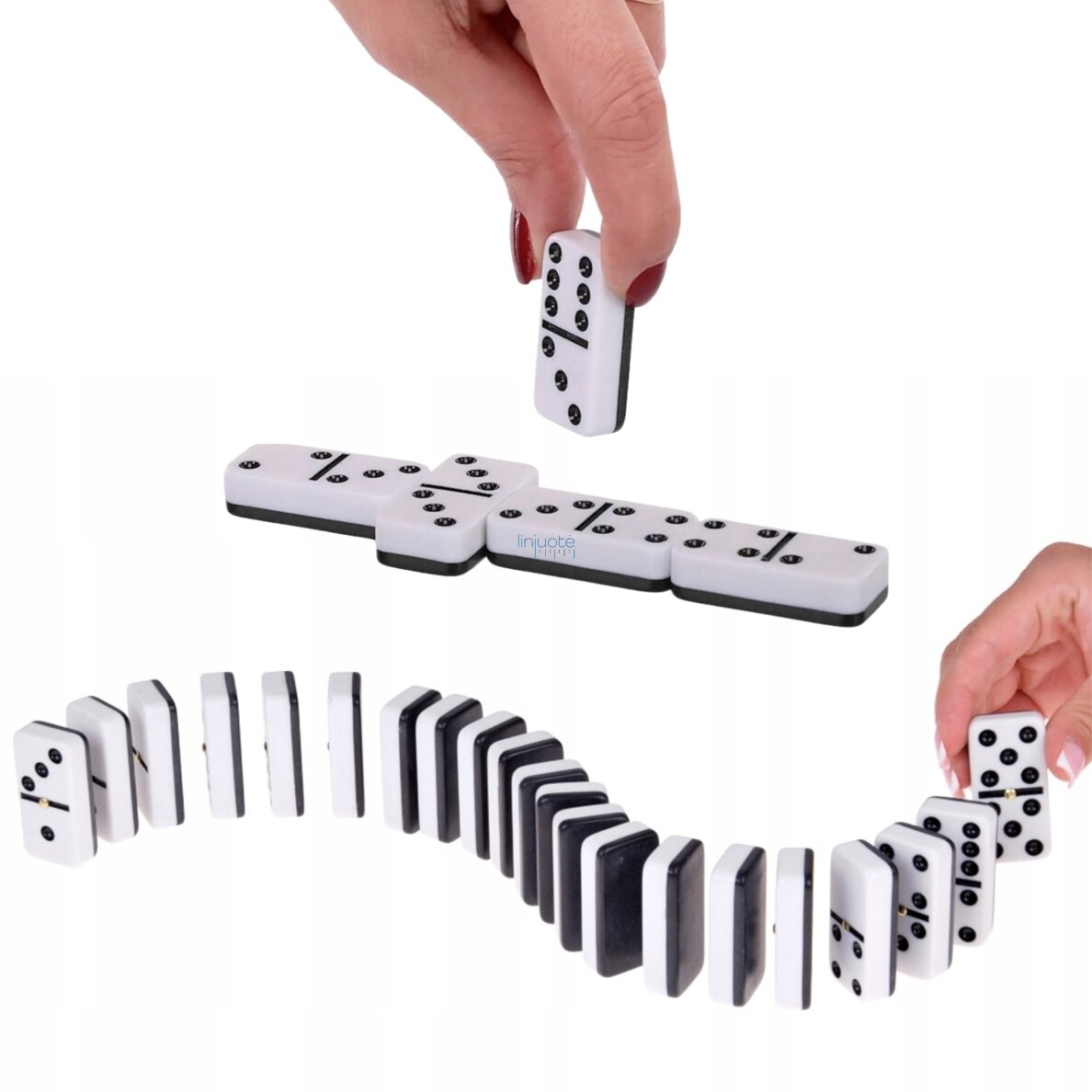 WOOPIE Domino Klasikinis Logikos Žaidimas 28 el. 56669 2 WOOPIE Domino Klasikinis Logikos Žaidimas 28 el. 56669 2