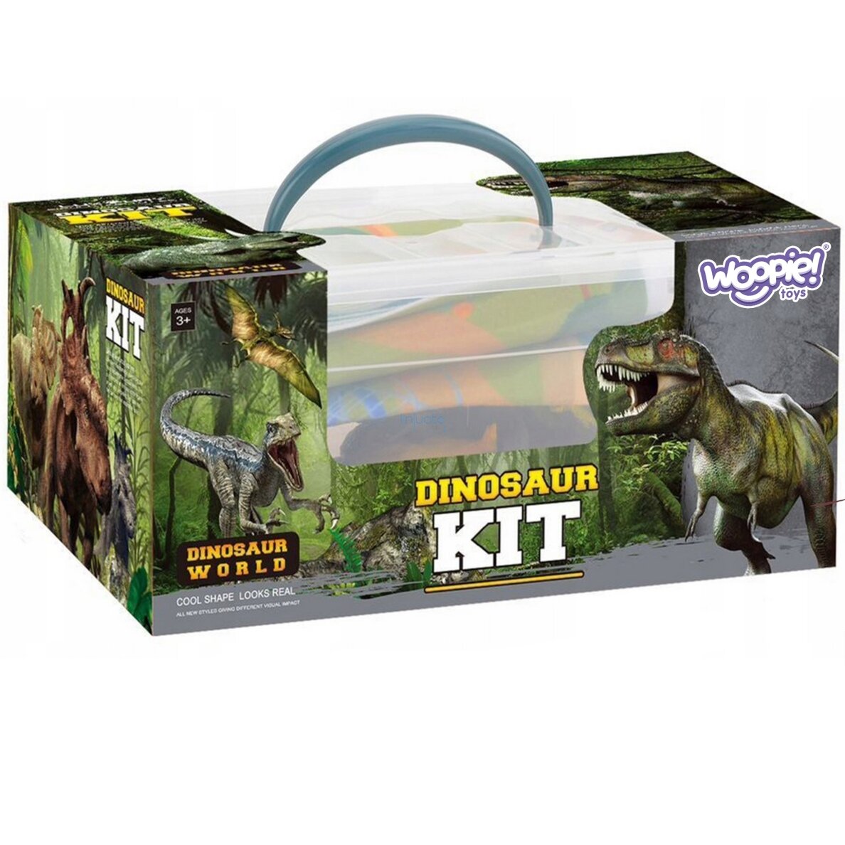 WOOPIE Didelis Dinozaurų Figūrėlių Rinkinys XXL + Kilimas "Priešistorinis Pasaulis" 6 WOOPIE Didelis Dinozaurų Figūrėlių Rinkinys XXL + Kilimas "Priešistorinis Pasaulis" 6