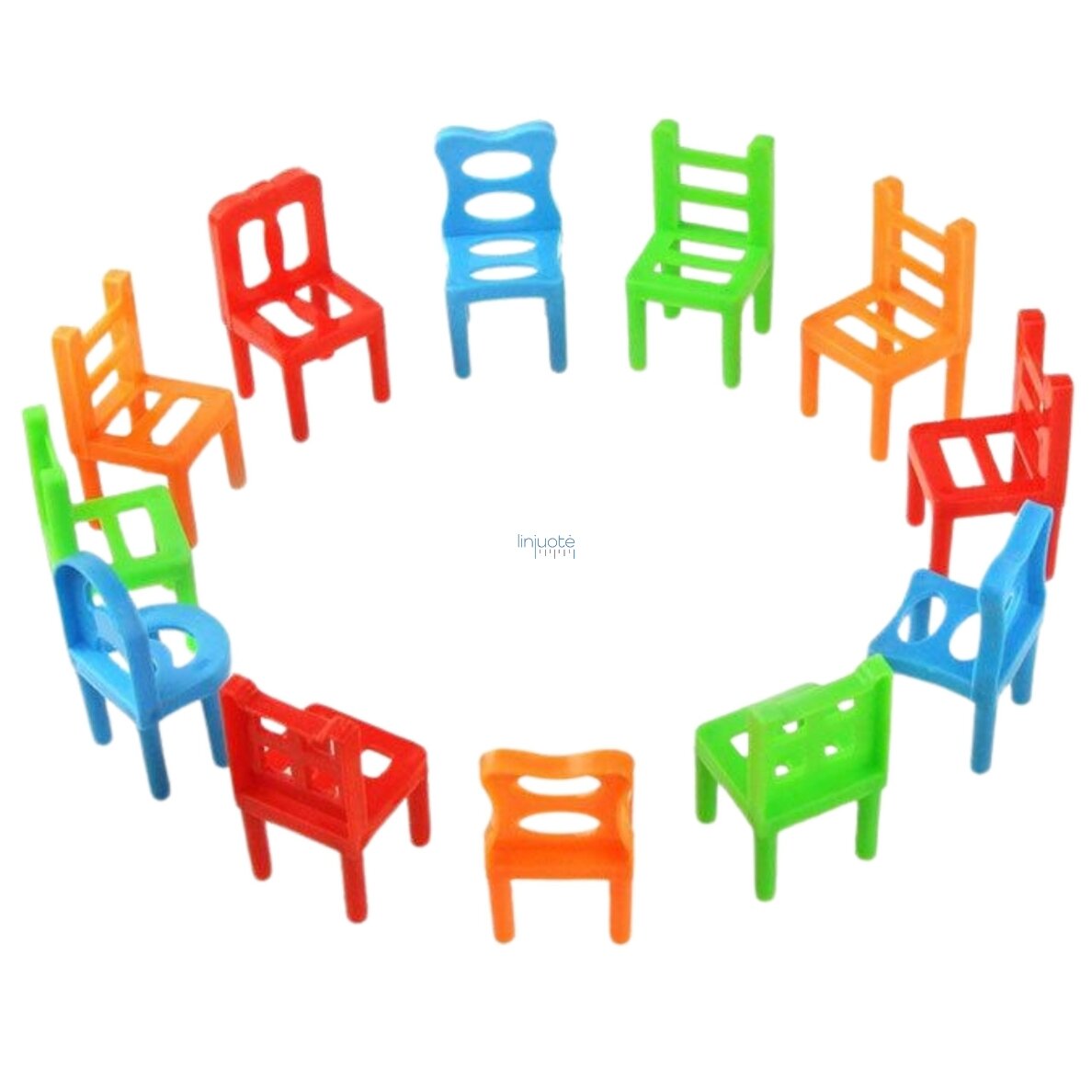 WOOPIE ŽAIDIMAS SUGEBĖJIMAS BALANSUOTI KĖDES DĖLIONĖ BOKŠTAI3+, 49119 1