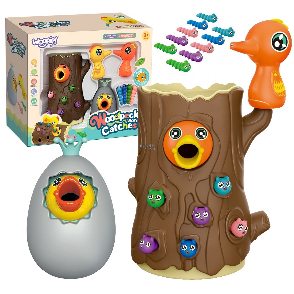 WOOPIE MAGNETINIS ŽAIDIMAS GENIUKAS MEDYJE, 44251, 44251 WOOPIE MAGNETINIS ŽAIDIMAS GENIUKAS MEDYJE, 44251, 44251