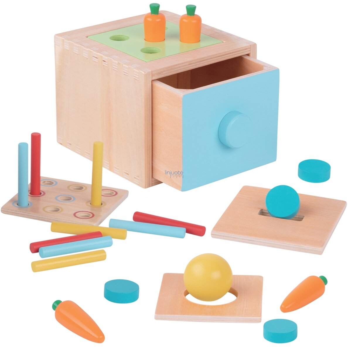WOOPIE GREEN MEDINIS EDUKACINIS STALČIUS MONTESSORI, 49638